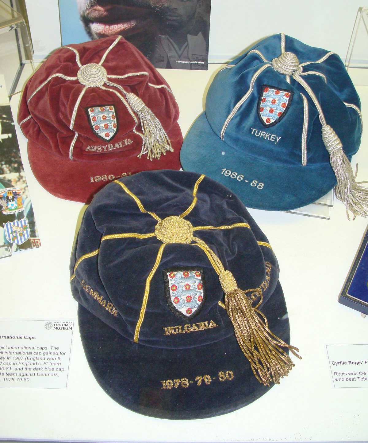 International caps awarded to Cyrille
Regis